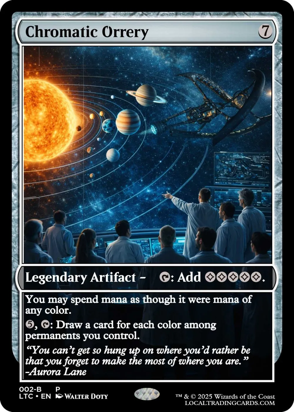 Chromatic Orrery Proxy